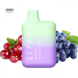 ELF BAR BC3000 - CRANBERRY GRAPE 5% - AUFLADBAR