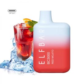 ELF BAR BC3000 - RED MOJITO 5% - AUFLADBAR