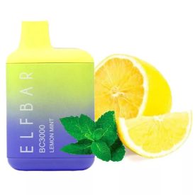 ELF BAR BC3000 - LEMON MINT 5% - AUFLADBAR