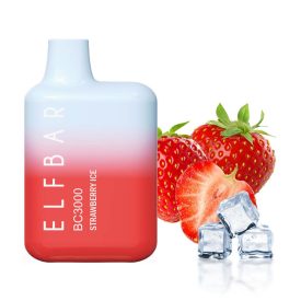 ELF BAR BC3000 - STRAWBERRY ICE 5% - AUFLADBAR