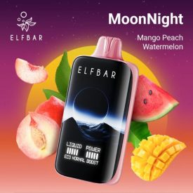 ELF BAR MoonNight 40000 Einweg Vape 5% – Geschmack Mango Pfirsich Wassermelone