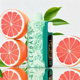   ELF BAR NICOTINE KING 40000 – GRAPEFRUIT-GRÜNTEE  – WIEDERAUFLADBAR