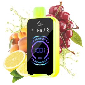 ELF BAR FS18000 einweg-vape mit kirsche-pfirsich-limonade-geschmack und 18000 zügen