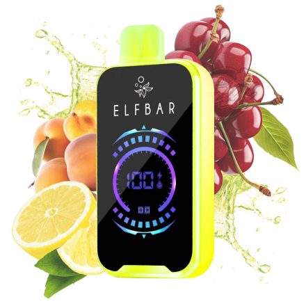 ELF BAR FS18000 einweg-vape mit kirsche-pfirsich-limonade-geschmack und 18000 zügen