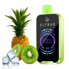 ELF BAR FS18000 einweg-vape mit kiwi-Ananas-eis-geschmack und 18000 zügen