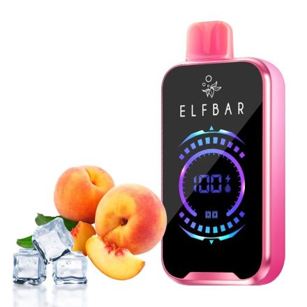 ELF BAR FS18000 einweg-vape mit pfirsicheis-geschmack und 18000 zügen