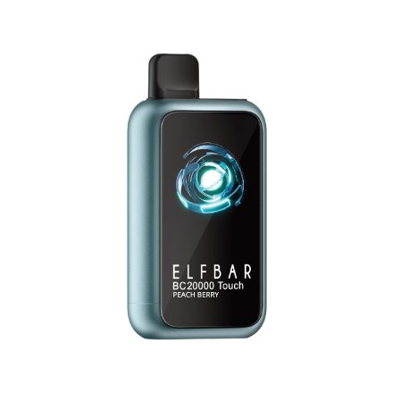 ELF BAR BC20000 TOUCH einweg-vape mit pfirsichbeere-geschmack und 20000 zügen