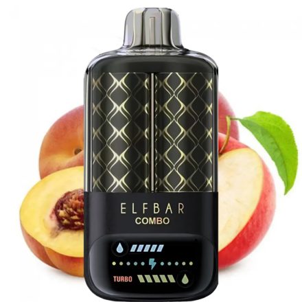 ELF BAR COMBO einweg-vape mit Apfel und saftuger Pfirsich geschmack und 25000 zügen 