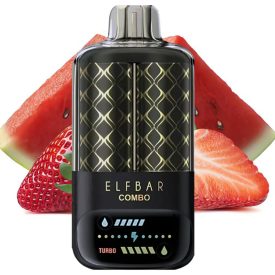 ELF BAR COMBO einweg-vape mit wassermelone und erdbeere geschmack und 25000 zügen