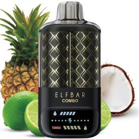 ELF BAR COMBO einweg-vape mit limette und ananas geschmack und 25000 zügen