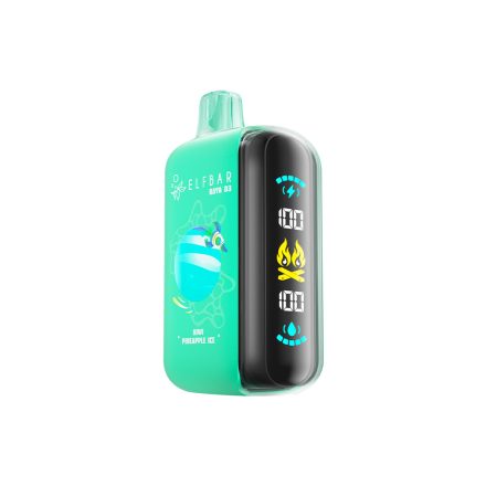 ELF BAR RAYA D3 einweg-vape mit kiwi-ananas-eis-geschmack und 25000 zügen