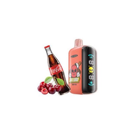 ELF BAR GH23000 wiederaufladbare E-Zigarette mit Kirsche-Cola-Geschmack und 23000 Zügen