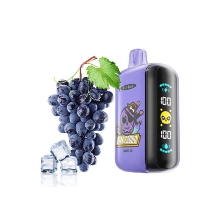 ELF BAR GH23000 wiederaufladbare E-Zigarette mit grünem Eisgeschmack und 23000 Zügen