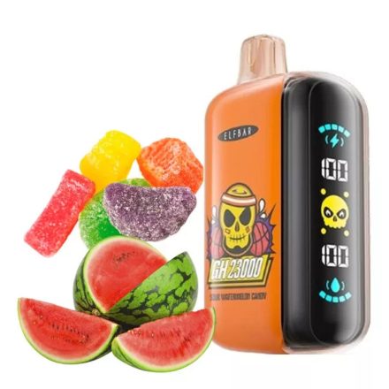 ELF BAR GH23000 Einweg-Vape mit saurem Wassermelonenbonbon-Geschmack und 23000 Zügen