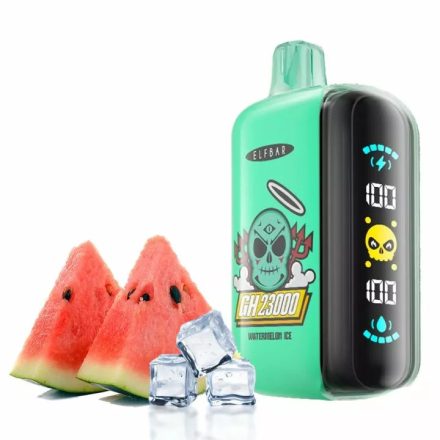ELF BAR GH23000 wiederaufladbare E-Zigarette mit Wassermelonen-Eis-Geschmack und 23000 Zügen