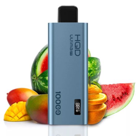 HQD ULTIMA PRO 10000 - Mango Orange Watermelon 5% - AUFLADBAR