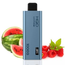 HQD ULTIMA PRO 10000 - Raspberry Watermelon 5% - AUFLADBAR