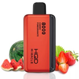 HQD MIRACLE 8000 5% - Strawberry Watermelon - AUFLADBAR