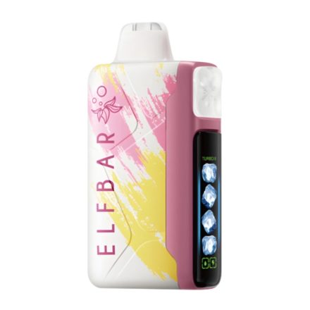 Einweg E-Zigarette ELF BAR ICE KING 40000 mit Wassermelonen- und Waldbeerengeschmack, 5 % Nikotin, wiederaufladbar