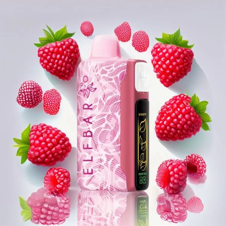 ELF BAR NICOTINE KING 40000 - ROTE HIMBEERE ERDBEERE 5% - WIEDERAUFLADBAR