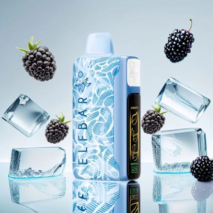 ELF BAR NICOTINE KING 40000 - SAURE BROMBEERE EIS  - WIEDERAUFLADBAR