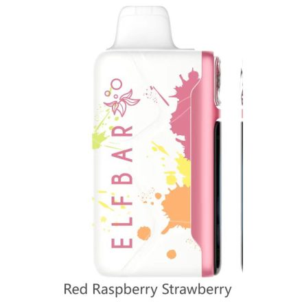 ELF BAR SOUR KING 40000 Vape mit rotem Himbeer-Erdbeer-Geschmack und 40000 Zügen