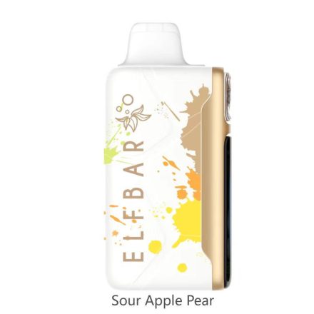 ELF BAR SOUR KING 40000 Vape mit saurem Apfel-Birne-Geschmack und 40000 Zügen