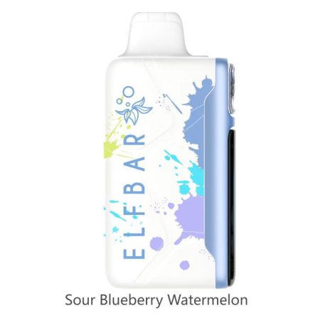 ELF BAR SOUR KING 40000 Vape mit saurem Heidelbeer-Wassermelonen-Geschmack und 40000 Zügen