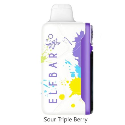 ELF BAR SOUR KING 40000 Vape mit saurem Dreifachbeere-Geschmack und 40000 Zügen