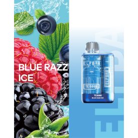 ELF BAR TE5000 - BLUE RAZZ ICE 5% - AUFLADBAR