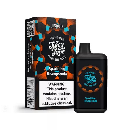 JUICY JANE JJ5000 - Sparkling Orange Soda 5% - AUFLADBAR
