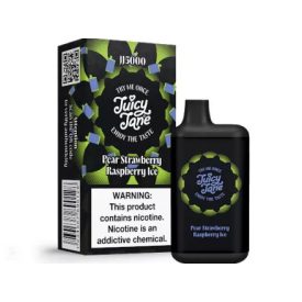   JUICY JANE JJ5000 - Pear Strawberry Raspberry Ice 5% - AUFLADBAR