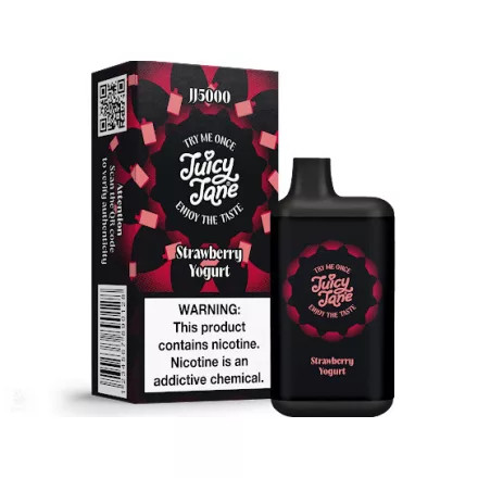 JUICY JANE JJ5000 - Strawberry Yogurt 5% - AUFLADBAR