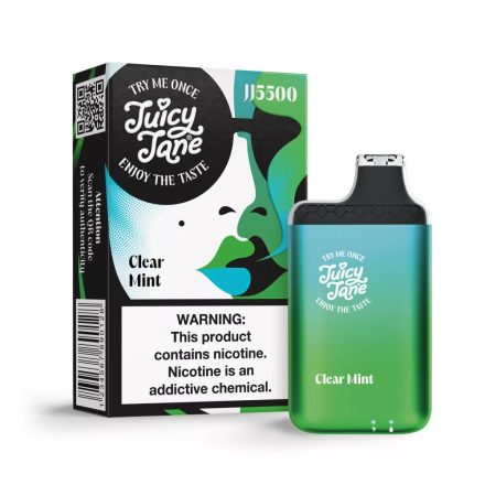 ELF BAR JJ5500 - Clear Mint 5% - AUFLADBAR