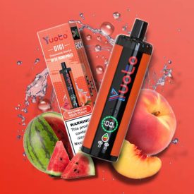 YUOTO DIGI - WATERMELON SOUR PEACH 5% - RECHARGEABLE